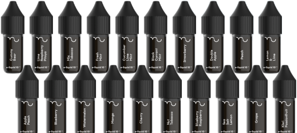 Nues liquidi 10 ml - 20 gusti disponibili
